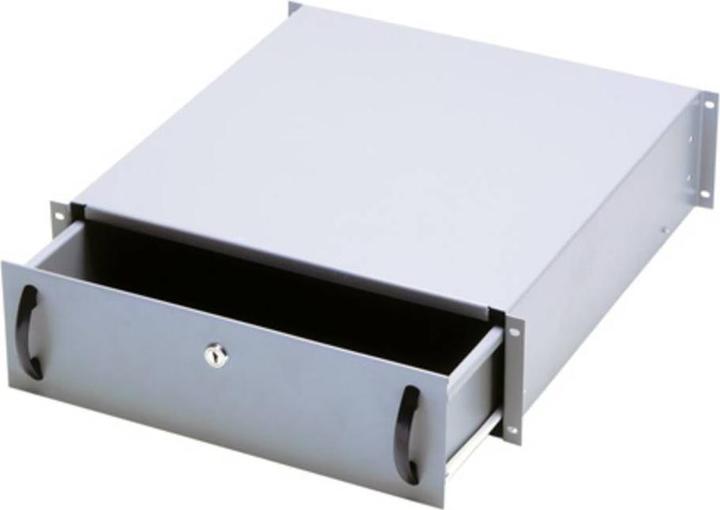 Produktbild Digitus DN-19 KEY-3U Dokumentenfach, 3 HE, Lichtgrau
