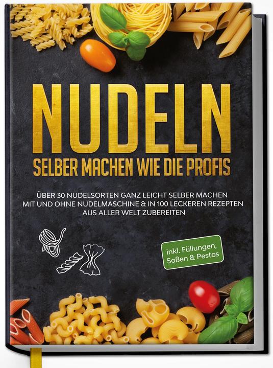 Immagine prodotto Nudeln selber machen wie die Profis: Über 30 Nudelsorten ganz leicht selber machen mit und ohne (Tedesco, Charlotte Davis, Anne-Marie Stein, 2022)