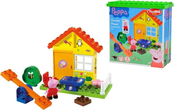 Produktbild BIG Play Bloxx Peppa Pig Garten Haus