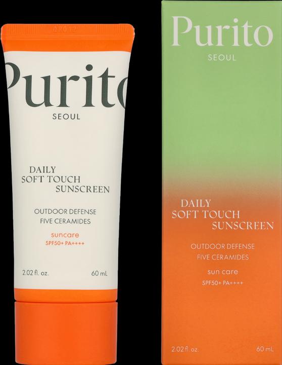 Actual product image Purito Daily Soft Touch (Sun cream face, SPF 50+, 60 ml, 60 g)