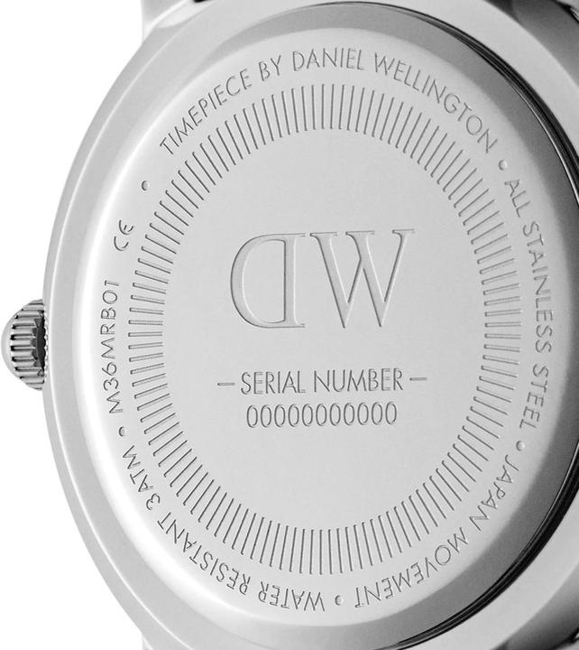 Immagine prodotto Daniel Wellington Iconic Nato Grigio Nero (36 mm)
