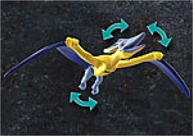 Actual product image Playmobil Pteranodon: Attack from the air (70628, Playmobil dinos)