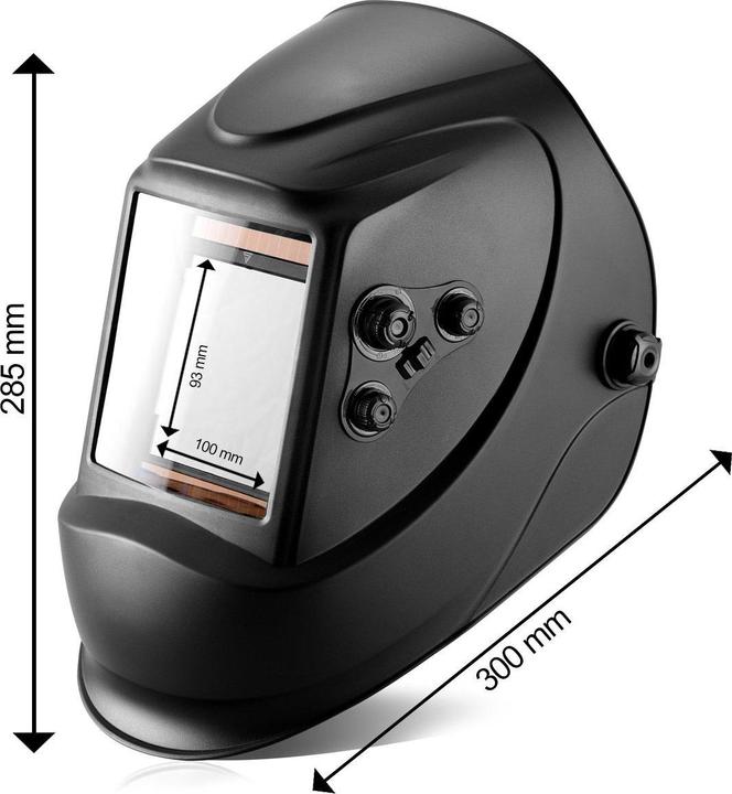 Actual product image Stahlwerk Fully automatic welding helmet ST-900X with large field of vision