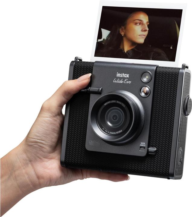Actual product image Fujifilm Instax Wide Evo Black