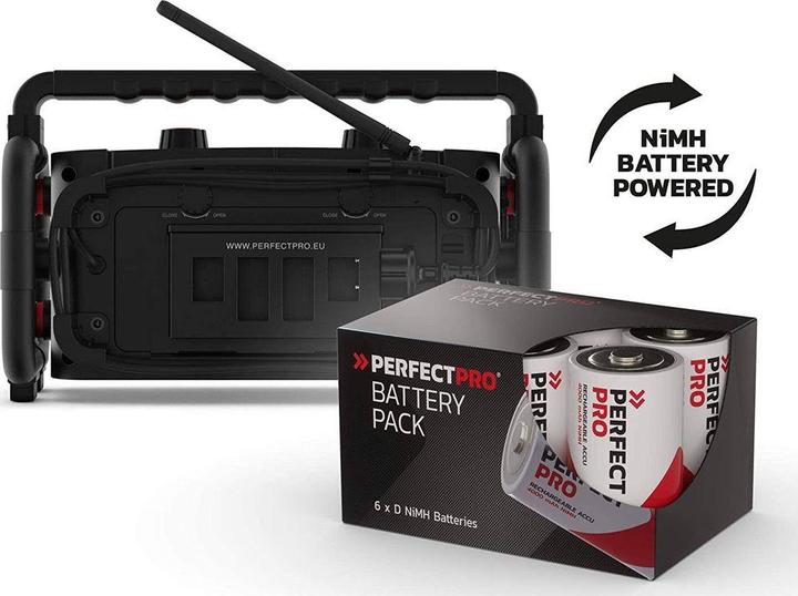 Image du produit PerfectPro Radio de chantier DSFREE 2 (DAB+ DAB, FM, Bluetooth)
