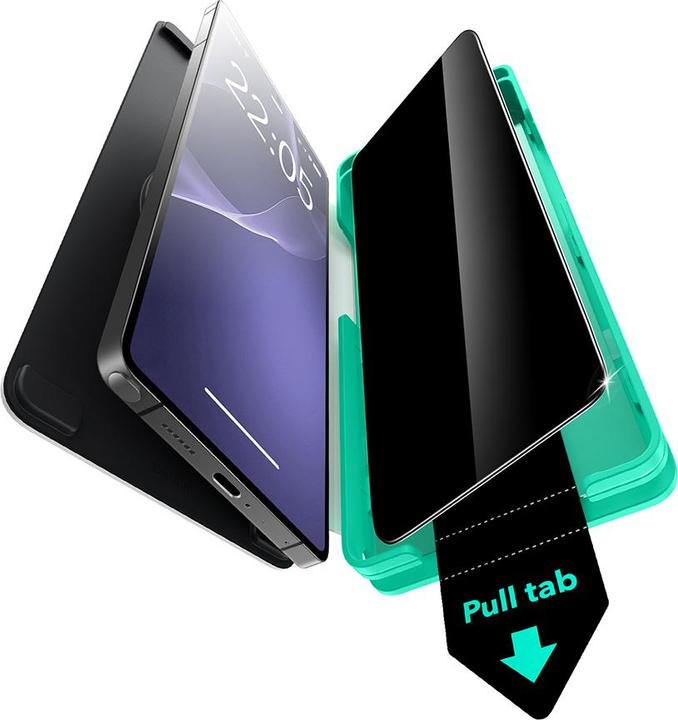 Actual product image ESR - Tempered Glass - Samsung Galaxy S25 Ultra - Privacy (1 Piece, Samsung Galaxy S25 Ultra)
