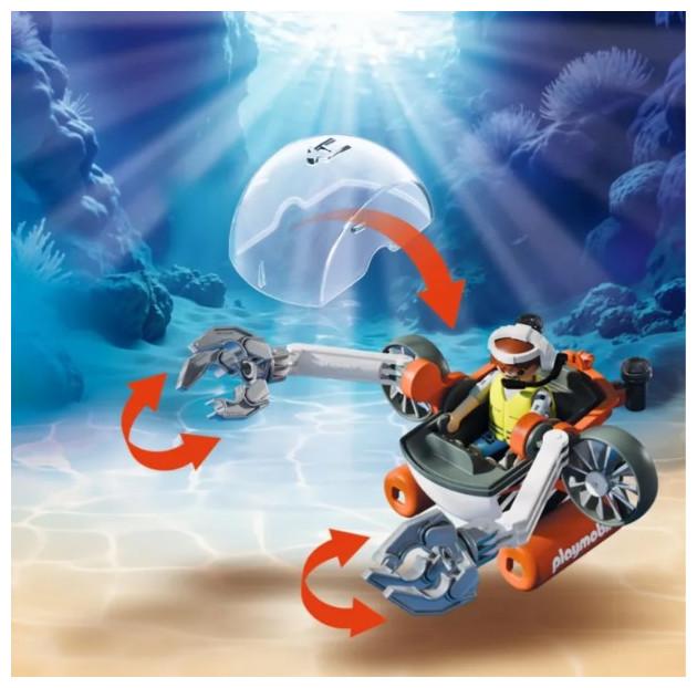 Actual product image Playmobil 71860 Schatzsuche mit U-Boot (71860, Playmobil Action Heroes)