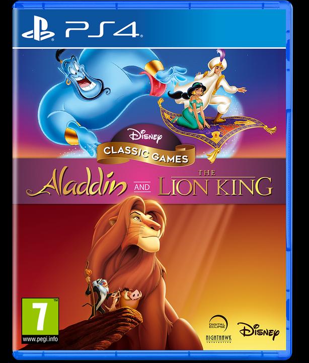 Actual product image Sega Disney Classic Games: Aladdin and The Lion King (PS4, EN)