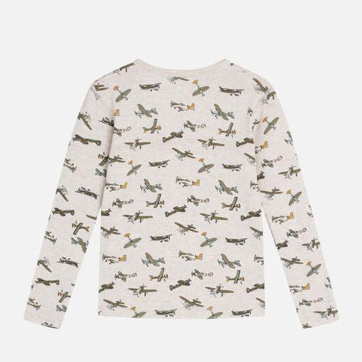 Hust and Claire T Shirt Flugzeuge Bambus (122)