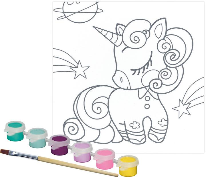 Produktbild Avenue Mandarine Malset Graffy Paint Einhorn
