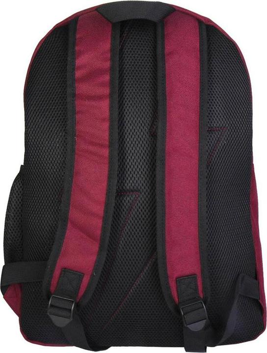 Actual product image backpack casual, dark red