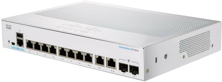 Cisco Switch CBS250-8T-E-2G-EU 10 Port (10 Ports)