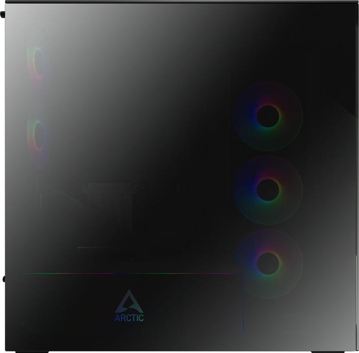 Produktbild Arctic Cooling PC-Gehäuse ACPCC00019A Black Mirror, Unterstützte (ATX)