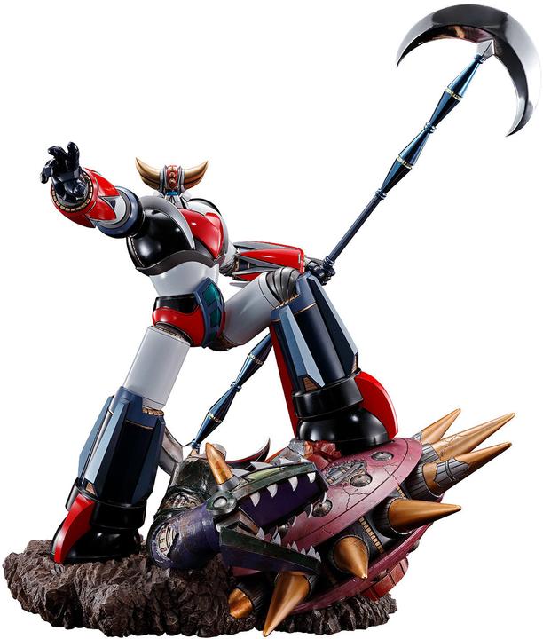 Actual product image Bandai Namco UFO Robot Grandizer statuette PVC Figuarts ZERO Metallic Touch UFO Robot Grandizer 19 cm