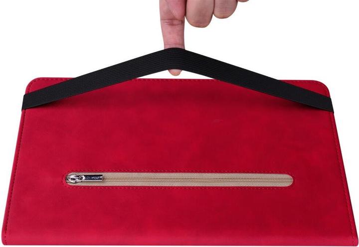 Immagine prodotto Cover-Discount Galaxy Tab S9+ - cover protettiva con cerniera rossa (Galaxy Tab S9+, Galaxy Tab S10+, Galaxy Tab S9 FE)