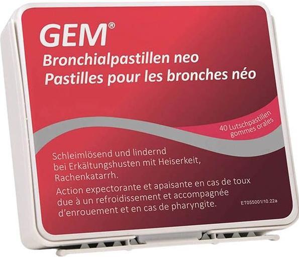 Immagine prodotto GEM Pastiglie Bronchiali neo Ds 40 Capsule (40 Pezzo/i)