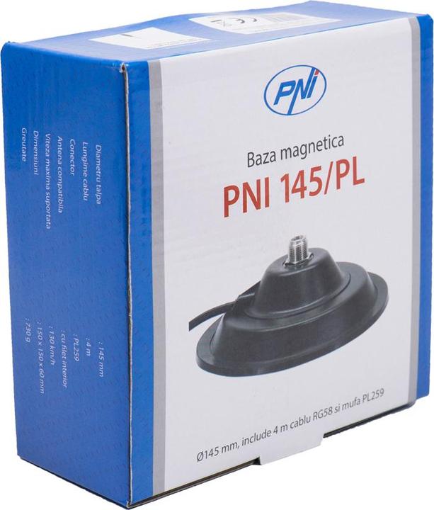Produktbild PNI CB-Antenne ML160, Länge 155 cm, 26-30 MHz, Magnet 145 mm im Lieferumfang enthalten