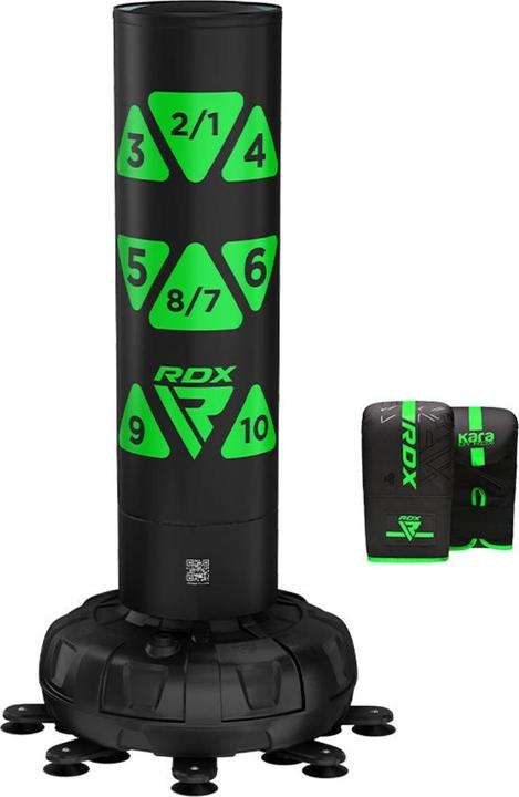 Actual product image Rdx Free Standing Adults Punch Bag Target Green - 6ft (180 cm)