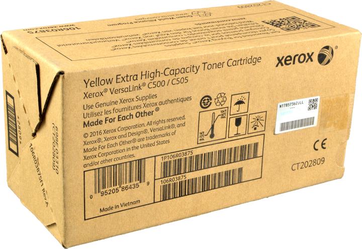 Image du produit Xerox Module toner EHC jaune 106R03875 VersaLink C50X 9'000 ppm (Y)