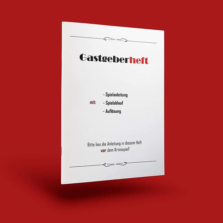 Actual product image Mord bei Tisch MBT00002 - Backstage, Krimi Dinner, für 6-8 Spieler, ab 16 Jahren (DE-Ausgabe) (German)