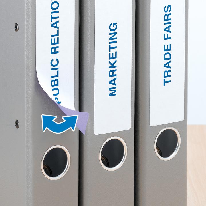 Actual product image HERMA Removable A4 file labels