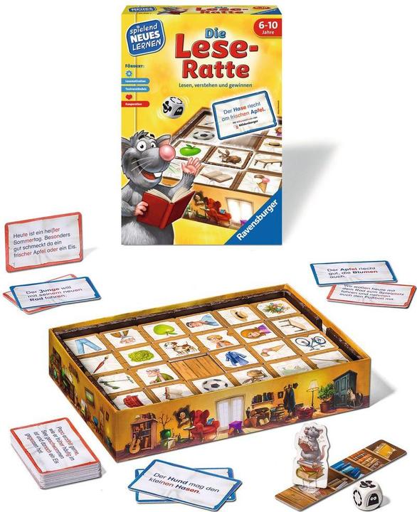 Produktbild Ravensburger Die Lese-Ratte (Deutsch)