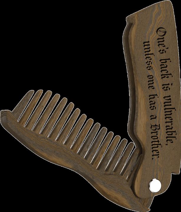 Actual product image The Beard Struggle Brother in Arms Bartkamm
