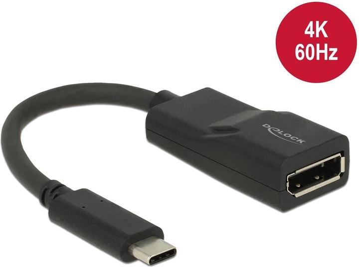 Produktbild Delock Monitoradapter USB Typ-C zu Displayport (DP, 8 cm)
