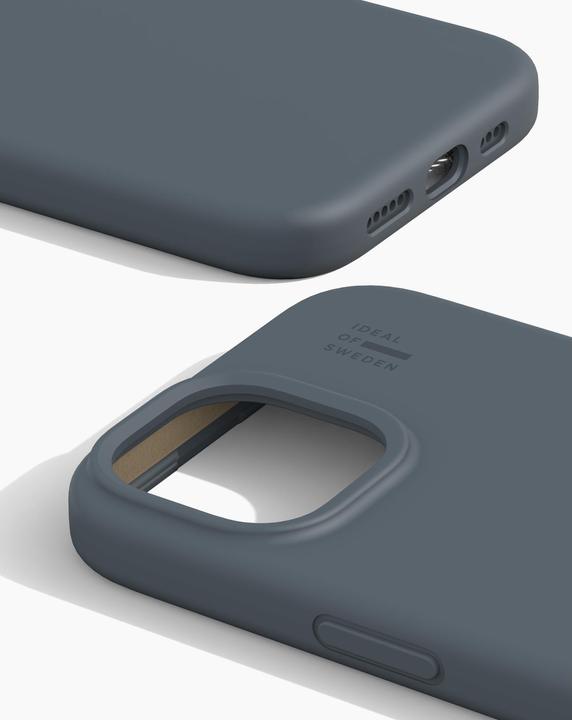 Actual product image iDeal Of Sweden Designer Magsafe Silicone-Cover Midnight Blue (Apple iPhone 13, Oppo A16e)