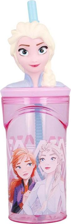 Produktbild Stor Frozen 2 Elsa 3D Figur (360 ml) - Trinkbecher