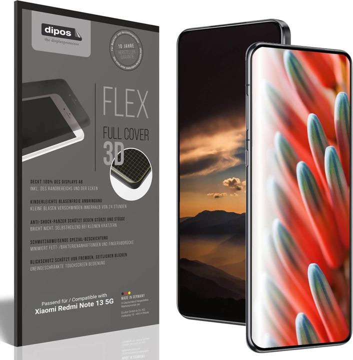 Produktbild Dipos Privacy Sichtschutzfolie Full Cover (1 Stück, Xiaomi Redmi Note 13 5G)