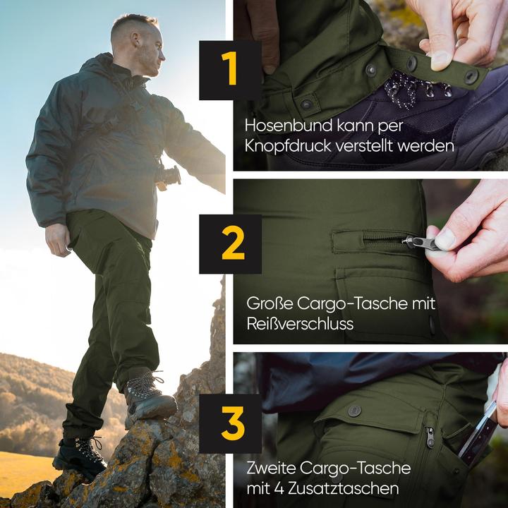 Produktbild Normani Herren Wanderhose - Outdoorhose (3XL)