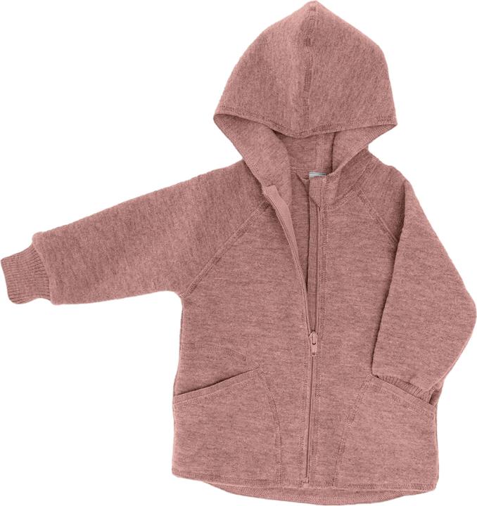 Engel Baby-Jacke mit Kapuze und Reissverschluss