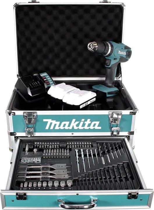 Produktbild Makita HP457DWEX4 Set (Akkubetrieb)