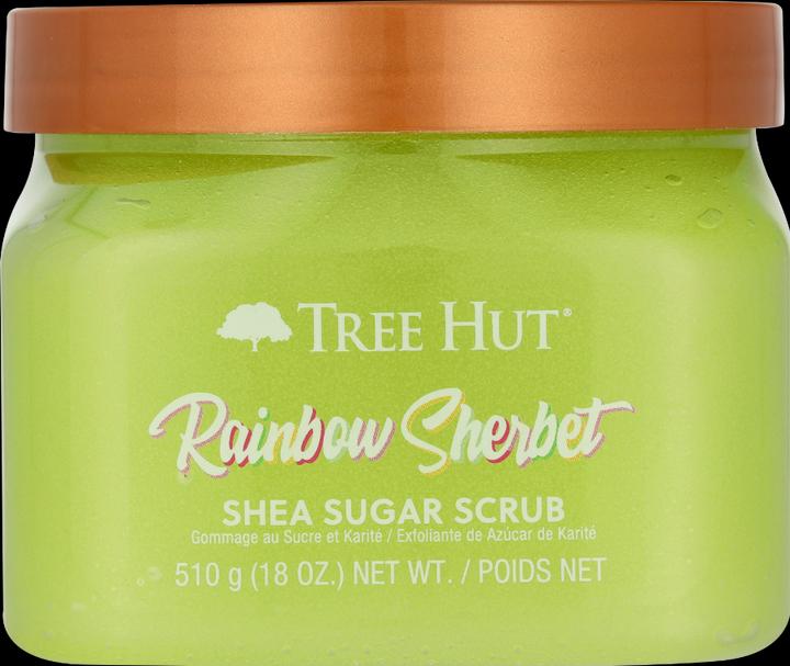Produktbild Tree Hut Shea Body Scrub Rainbow Sherbet & Peach Sorbet 18 oz