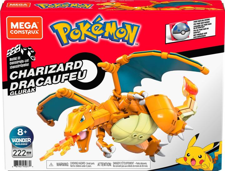 Produktbild Mega Construx Bauset Pokemon - Glurak