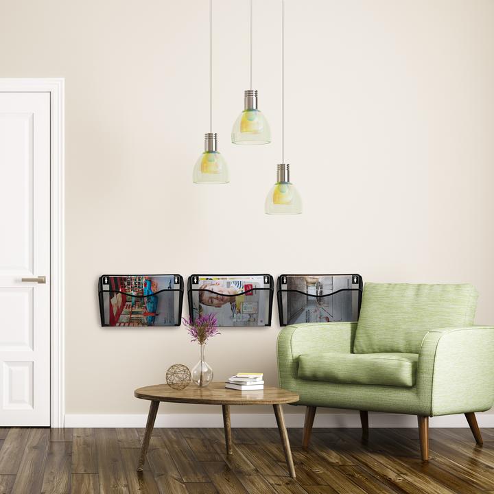 Actual product image Relaxdays Magazine holder