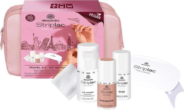 Produktbild Alessandro Striplac Travel Kit No Make Up Day (769 No make up day, UV-Gel Lack)