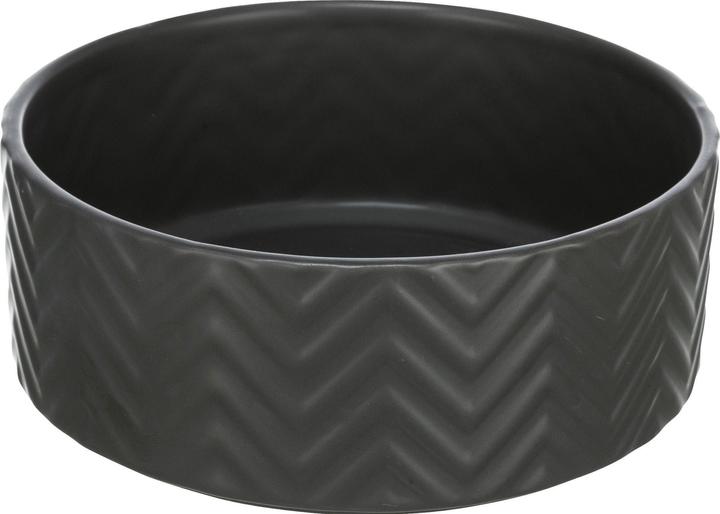 Trixie Ceramic bowl ø 16 cm, 0.9 l, Black (0.90 l)