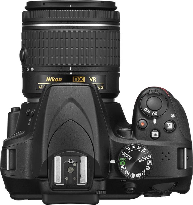 Produktbild Nikon D3400 Kit inkl. Tasche & 8GB SD-Karte (24.20 Mpx, APS-C / DX)