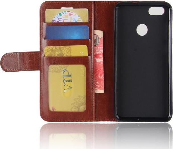 Produktbild MU Classic Crazy Horse Leder Hülle (Huawei Y6 Pro (2017))
