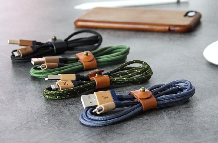 Actual product image Woodcessories EcoCable (1.20 m, USB 2.0)