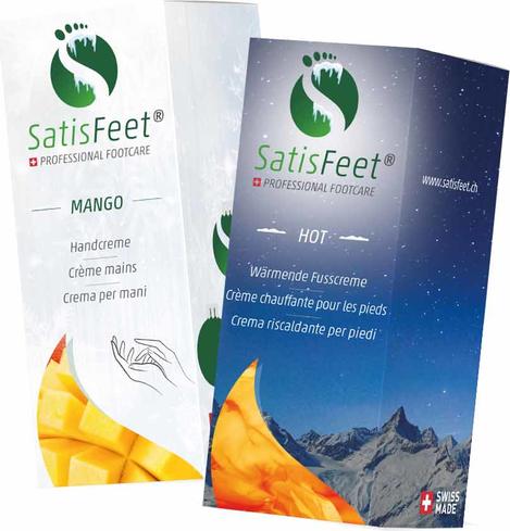 Satisfeet Excotic Mango und Hot 30 ml Weihnachtseditionsedition 2er-Set (60 ml)