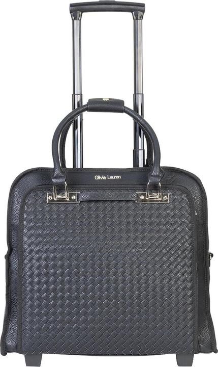 Immagine prodotto Olivia Lauren Laptoptrolley Ladies / BusinessTrolley - 17 Zoll - künstliches Leder - Eagle - Schwarz