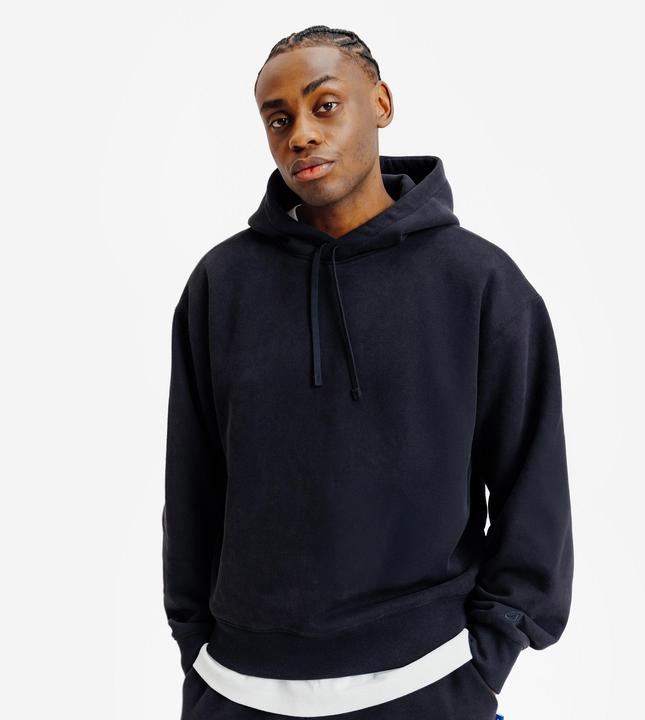 Decathlon Sweatshirt Hoodie Herren Oversize - schwarz
