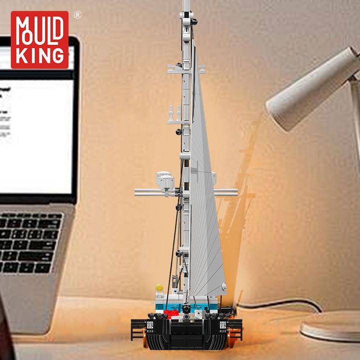 Produktbild Mould King Modernes Zweimast-Segelboot