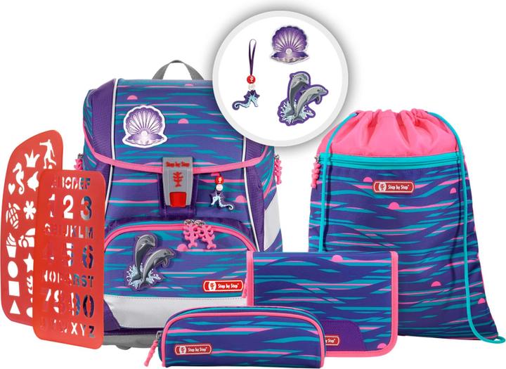 Image du produit Step by Step Kit cartable 2IN1 PLUS, 6 pièces (19 l)