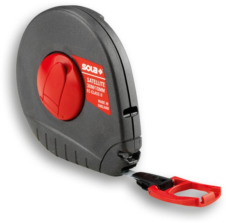 Actual product image Sola Messwerkzeuge Capsule tape measure SATELLITE Length 10 m Band width 10 mm mm/mm EG II Plastic Steel tape measure (10 m)