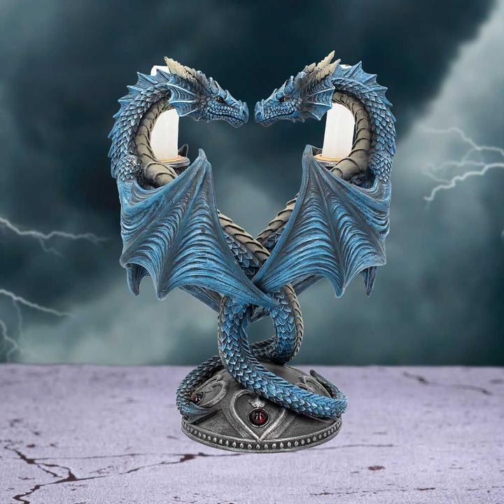 Actual product image Nemesis Now Dragon Heart - Bougeoir 23cm