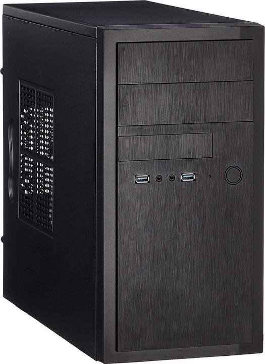 Actual product image Chieftec mATX case HT-01B-350S8, black (mATX)